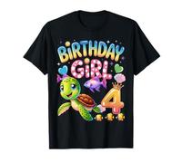 Es mi cumpleaños Sonriente Tortuga Nadando Camiseta