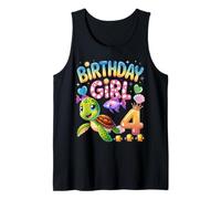 Es mi cumpleaños Sonriente Tortuga Nadando Camiseta sin Mangas