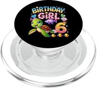 Es mi cumpleaños Sonriente Tortuga Nadando PopSockets PopGrip para MagSafe