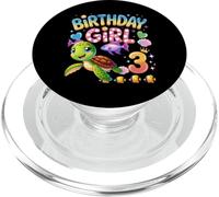 Es mi cumpleaños Sonriente Tortuga Nadando PopSockets PopGrip para MagSafe