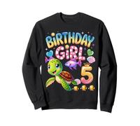 Es mi cumpleaños Sonriente Tortuga Nadando Sudadera