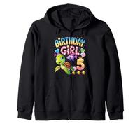 Es mi cumpleaños Sonriente Tortuga Nadando Sudadera con Capucha