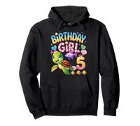 Es mi cumpleaños Sonriente Tortuga Nadando Sudadera con Capucha
