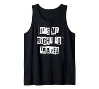 Es mi Derecho a Viajar por el Estado Nacional Camiseta sin Mangas