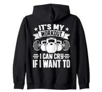 Es mi Entrenamiento Que Puedo Llorar si Quiero Sudadera con Capucha