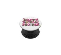 Es mi Hermano de cumpleaños PopSockets PopGrip Adhesivo