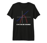Es mi línea de Bronceado mostrando - Cool Math Teacher Tan Lines Camiseta Premium
