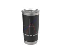 Es mi línea de bronceado mostrando - Cool Math Teacher Tan Lines Vaso térmico de acero inoxidable de doble pared