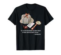 Es mi negocio saber. - Novedad Sherlock Holmes Misterio Camiseta