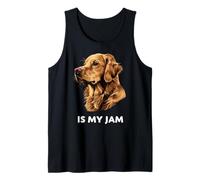 Es Mi Pasión Golden Retriever Perro Gráfico Estampado Arte Camiseta sin Mangas