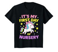 Es mi Primer día de guardería 2025 niñas niños Unicornio Escuela Camiseta
