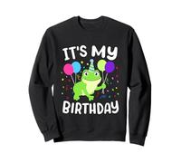 Es mi rana de cumpleaños, bonita y estética, fiesta de cumpleaños para niñas y niños Sudadera
