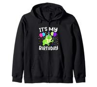 Es mi rana de cumpleaños, bonita y estética, fiesta de cumpleaños para niñas y niños Sudadera con Capucha