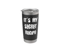 Es mi receta secreta Vaso térmico de acero inoxidable de doble pared