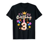 Es mi rosquilla de 3 años, feliz niña de 3 años Camiseta