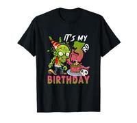 Es mi tercer cumpleaños, amante de los zombis, cumpleaños de terror de 3 años Camiseta