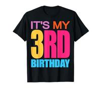 Es mi Tercer cumpleaños niñas niños Camiseta