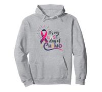 Es mi último día de celebración de sobreviviente de cáncer de quimioterapia Lindo Sudadera con Capucha