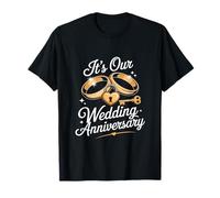 Es Nuestro Aniversario de Bodas para Esposo, Esposa y Parejas Camiseta