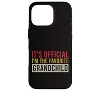 Es oficial el cumpleaños vintage de I'm The Favorite Grandchild Carcasa para iPhone 16 Pro