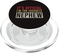 Es oficial el cumpleaños vintage de I'm The Favorite Nephew PopSockets PopGrip para MagSafe