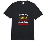 Es Ok wenn du Surfen Nicht magst Lustig Comfort Colors Adult Heavyweight T-Shirt