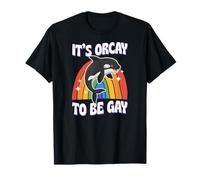 Es Orcay Ser Gay Está Bien Ser Gay LGBTQ Aliado Camiseta