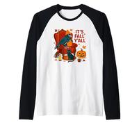 Es otoño, Todos Tienen un Ambiente Acogedor y otoñal de Halloween Camiseta Manga Raglan