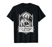 Es Peligroso IR Solo Toma Esta Fe Divertido Jugador De Jesús Camiseta