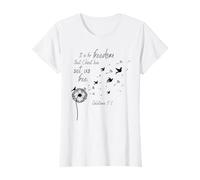 Es por la Libertad Que Cristo Nos ha liberado Gálatas 5:1 Camiseta