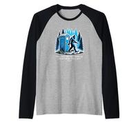 Es posible que no quieras ir allí divertido orinal de pie grande Porta Camiseta Manga Raglan