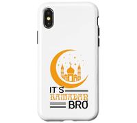 Es Ramadán Hermano Musulmán Mubarak Eid Kareem Ayuno Islámico Carcasa para iPhone X/XS