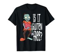 ¿Es sin gluten? - Zombie Gluten Alergia Enfermedad celíaca Camiseta