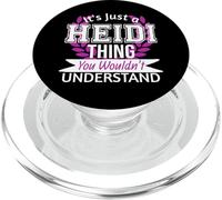 Es Solo Cosa de Heidi Que no entenderías un Nombre Divertido PopSockets PopGrip para MagSafe
