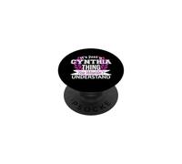 Es Solo lo de Cynthia Que no entenderías un Nombre Divertido PopSockets PopGrip Adhesivo