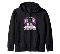 Es Solo lo de Ellie Que no entenderías un Nombre Divertido Sudadera con Capucha