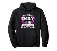 Es Solo lo Que Emily no entenderías un Nombre Divertido Sudadera con Capucha