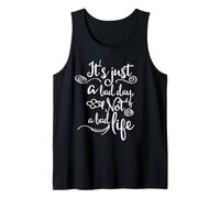 Es Solo un Mal día, no una Mala Vida Cita Positiva Camiseta sin Mangas
