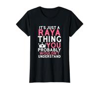 Es Solo una Cosa de Raya Que Probablemente no entenderías Camiseta gráfica económica, Mujer, Negro, XL