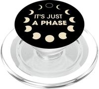 Es Solo una Fase Lunar Fases Ciencia Espacial Mujeres Hombres niños PopSockets PopGrip para MagSafe