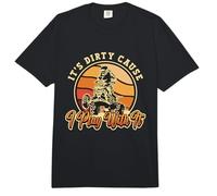 Es Sucio Porque Juego con él Dirty Muddy Off-Road Racing Comfort Colors Adult Heavyweight T-Shirt