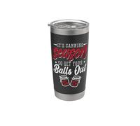 Es temporada de conservas, así que obtén tu enlatado Homesteader Prepper Vaso térmico de acero inoxidable de doble pared