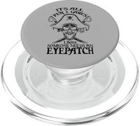 Es Todo Divertido y Juegos hasta Que Alguien Necesita un Pirata de Ojos PopSockets PopGrip para MagSafe