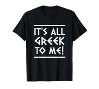 Es Todo Griego para mí Camiseta gráfica económica