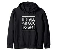 Es Todo Griego para mí Sudadera con Capucha