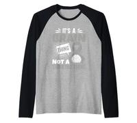 Es Un Asunto del Cerebro - Trastorno De Comunicación por Camiseta Manga Raglan