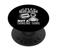 Es Un Asunto del Cerebro - Trastorno De Comunicación por PopSockets PopGrip Adhesivo