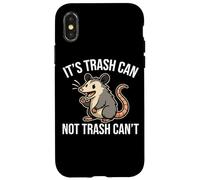Es un bote de basura, no puede ser divertido de zarigüeya Carcasa para iPhone X/XS