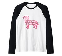 Es un Buen día para Adoptar a un Trabajador voluntario de Rescate Camiseta Manga Raglan