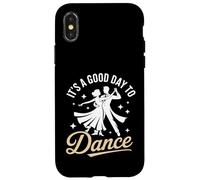 Es un Buen día para Bailar Salón Salsa Tango Baile Carcasa para iPhone X/XS